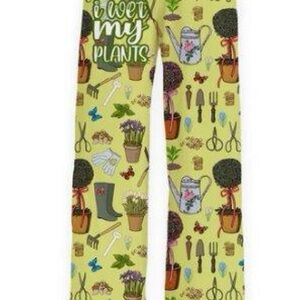 I WET MY PLANTS 🪴 Lounge pants Cozy Relaxed Fit NWT
